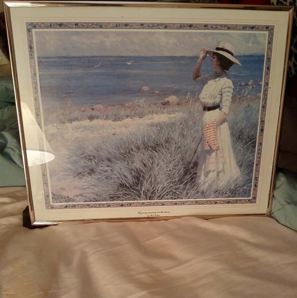 Beautiful framed warter color